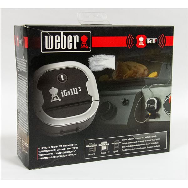 NEW WEBER IGRILL BLUETOOTH