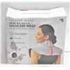 Image 1 : SHARPER IMAGE HEATED NECK+SHOULDER WRAP