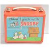 1968 THERMOS "HAVE LUNCH WITH SNOOPY" LUNCH BOX