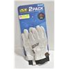 Image 1 : NEW MECHANIX WEAR INSULATED LEATHER GLOVES 2 PK