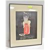 FRAMED COCA-COLA WALL HANGING