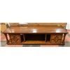 Image 1 : ESTATE WOODEN COFFEE TABLE TV STAND H-15.75"