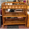 Image 1 : OAK BABY CHANGE TABLE MEASURES 40" X 36" X 19"