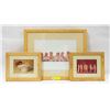 Image 1 : 3 ANNE GEDDES FRAMED WALL HANGINGS 2 SIZES