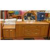 Image 1 : ESTATE 3 DRAWER 2 DOOR DRESSER W/ MIRROR PLUS