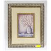 Image 1 : PAIR OF 19.75" X 23.75" FRAMED WALL HANGINGS