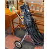 Image 1 : ESTATE GOLF CLUBS + CADDY