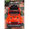 Image 4 : NEW BRIGHT RED 12V, 3-SPEED REMOTE CONTROLLED CAR