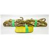 Image 1 : 3 RATCHET STRAPS VARIOUS SIZES