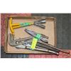 2 WATER PIPE / CHANNEL LOCK WRENCHES