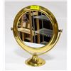 Image 1 : ROUND BRASS MIRROR