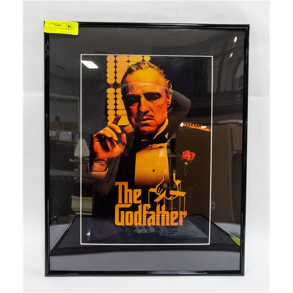 GODFATHER 10 X 15 INCH FRAMED MOVIE POSTER