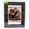 JAMES BOND GOLDFINGER 10 X 15 INCH FRAMED