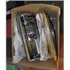 Image 1 : VINTAGE METAL BREAD BOX, NAPKIN HOLDER & ASST.