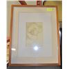 Image 1 : 23X29 FRAMED/MATTED/GLASS PRINT WITH LOVING