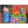 Image 1 : LARGE SET OF PEPPA PIGS TOYS CHARACTERIES AND