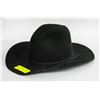 Image 1 : STETSON BLACK FELT COWBOY HAT-ESTATE