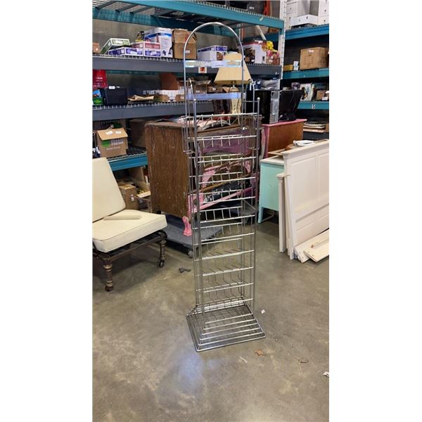 6 FT TALL METAL RACK