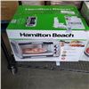 Image 1 : HAMILTON BEACH CONVECTION TOASTER OVEN - TESTED WORKING - RETAIL $139
