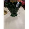 Image 2 : CANDLESTICK TABLE LAMP AND SIGNED PORCELAIN LAMP