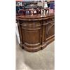Image 2 : KARGES CARVED SERVER 6FT LONG WITH DRAWER, KEY AND HIDDEN DRAWERS