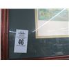 Image 2 : Framed Blaen Wall Map - 26" x 32"