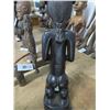 Image 2 : Carved African Man w/Beard Figure- 19"