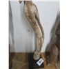 Image 2 : Carved African Leaning Figure- 26"