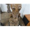 Image 2 : Carved African Woman Figure - 18"