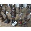 Image 2 : 5-Carved African Miniature Figure - 5 X $