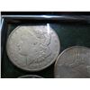 Image 2 : Lot of (2) 1921 Morgans SD (2) 1922 Peace SD, (1) 1971 Eisenhower