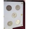 Image 2 : US Silver Half Dollar Set 1861 Seated, 1907 Barber, 1944 Walking Liberty