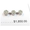 Image 2 : 14K WG Diamond Pendant w/21 Round Cut Diamonds 2.7g -