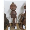 Image 1 : Carved African Figure - 23" - Damaged