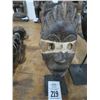 Image 2 : 4-Small Mask on Stand - 9" - 4 X $