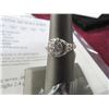 Image 2 : Ladies 18K WG Diamond Cluster Ring  2.4g