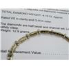 Image 2 : 14K YG Diamond Bracelet w/11 Marquise Diamonds, Diamonds
