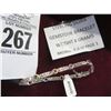 Image 2 : Sterling Silver Gemstone Bracelet 8g