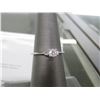 Image 2 : Ladies 14K WG Diamond Engagement Ring .26g