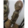 Image 1 : Hand Carved African Tribal Figure - 23"