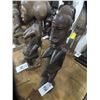 Image 1 : Hand Carved African Woman Figure - 16"