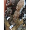 Image 1 : Hand Carved African Woman Figure - 19"