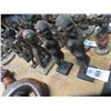 Image 1 : 5-Hand Carved African Miniature Figures - 5 X $