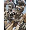 Image 1 : Hand Carved African Tribal Man Figure - 25"