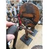 Image 3 : 3-Hand Carved African Abstract Statues - 3 X $