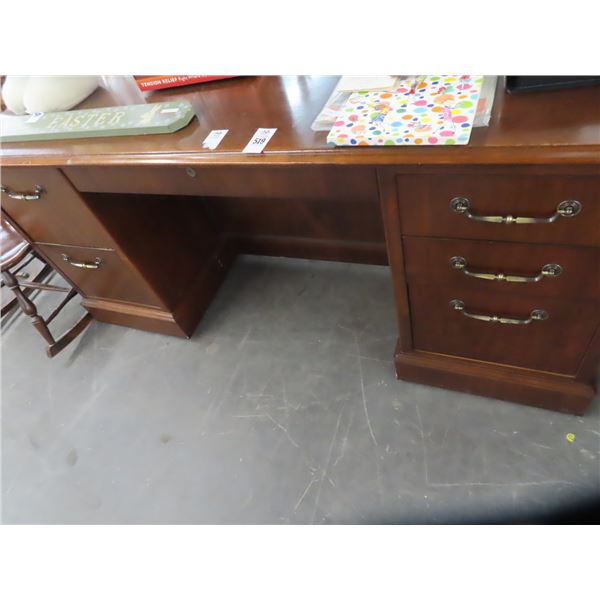 Mahogany Knee Hole Desk