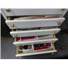 Image 2 : 5 Drawere Rolling Cabinet w/Sewing Supplies