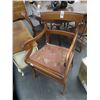 Image 1 : Needlepoint Padded Mahogany Armchair