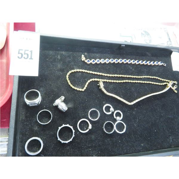 Fashion Necklace and Rings