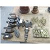 Image 1 : Cast Sad Irons (7), Cast Heat Plates (5), Eagle Crest